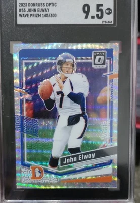 Panini Donruss Optic 2023 - John Elway #55 Wave Prizm/300 SGC 9,5 Foto 1 de 4