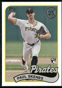 2024 Topps Update #89US-46 Paul Skenes 1989 Topps Baseball 35th Anniversary - Picture 1 of 2