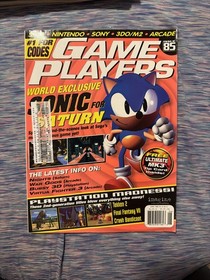 GamePlayersMagazine Issue 85 August 1996 Sonic Sega Saturn PlayStation fail 