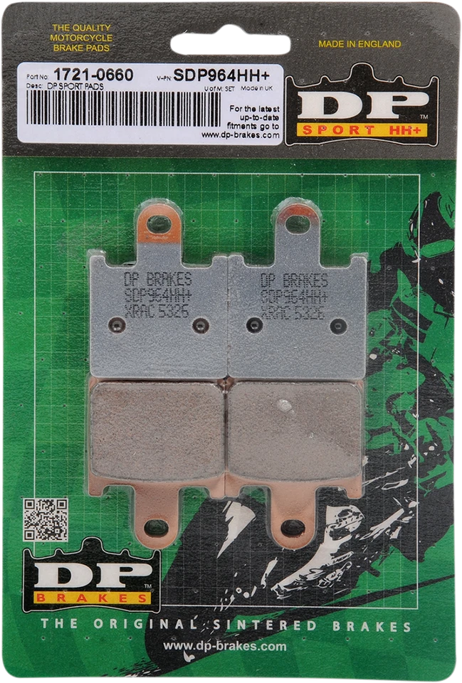 Pastillas de freno sinterizadas DP BRAKES - Kawasaki SDP964 Foto 1 de 1