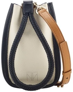 Bolso Cartera Tamara Mellon Kiss Mini Granulado de Cuero Vitello de Becerro Pequeño - Imagen 1 de 15