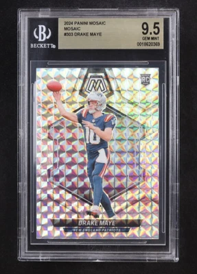 Drake May Panini Mosaic 2024 #303 RC (BGS) 9.5) - Image 1 of 2