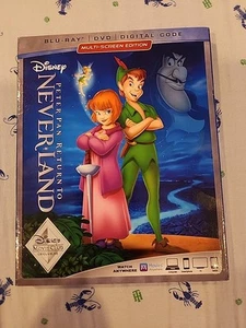 Peter Pan: Return to Neverland (Blu-Ray/DVD, 2018) Disney Slip Cover - Picture 1 of 6
