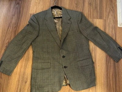 Abrigo Deportivo (Blazer) Hombre Oscar de la Renta Talla 44 L 100% Lana De Colección Foto 1 de 4