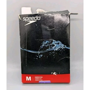 Speedo Competitive Boys Swim Shorts M Size 12 Black Swimming *See Description* - Picture 1 of 4