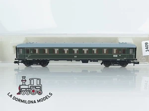 MG1409 Escala N FLEISCHMANN 8744 K Schnellzug Liegewagen 2kl. 242-455 der DR - - Imagen 1 de 14