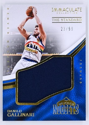 Panini Immaculate Collection 2016-17 #ST-DGN Danilo Gallinari/99 The Standard Foto 1 de 2