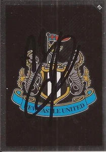 MASSADIO HAIDARA SIGNED NEWCASTLE 2010/2011 MATCH ATTAX EMBLEM TRADING CARD+COA - Picture 1 of 1