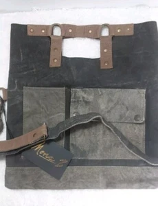Mona B. NWT Double Up Tote Bag Upcycled Canvas - Picture 1 of 8