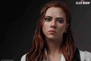 Marvel Black Widow Snow Suit Ver 1/4 Statue Limited Rare Queen Studios JAPAN JP - Picture 1 of 10