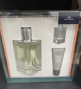 New Authentic HERMES H24 for Men 100ml Eau de Toilette Perfume Gift Set - Picture 1 of 2