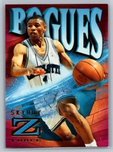 1996-97 SkyBox Premium Autogramm Muggsy Bugues Charlotte Hornissen #NNO - Bild 1 von 2