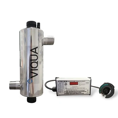 Sistema de purificación de agua UV VIQUA VH150 - 5 GPM, 110–240V, 3/4" x 1" NPT Foto 1 de 3