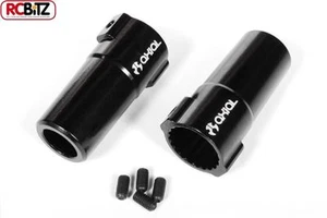AXIAL Aluminium Straight Axle HUB CARRIER 2 AR60 OCP Wraith Bomber AX30789 - Picture 1 of 1