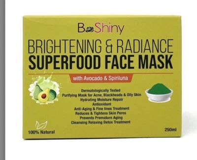 New B Shiny Brightening & Radiance Superfood Face Mask - Image 1 of 4