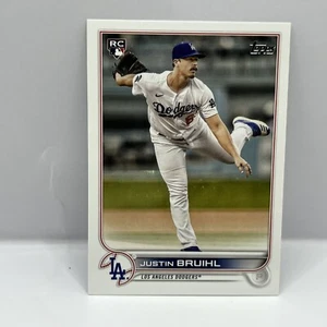 2022 Topps Series 2 Baseball Justin Bruihl Base #658 Los Angeles Dodgers - Bild 1 von 2
