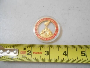 RARE USMC UNITED STATES MARINE CORPS IWO JIMA CHALLENGE COIN MILITARY - Picture 1 of 5