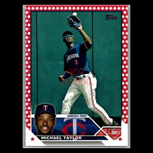 Michael Taylor /76 Independence Day 2023 Topps Series 2 #374 Minnesota Twins - Picture 1 of 2