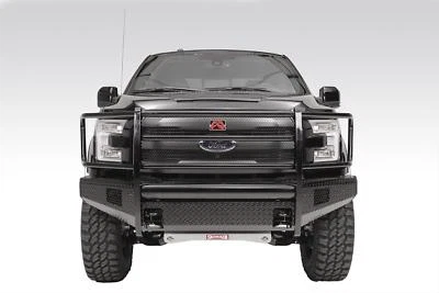 Fab Fours Black Steel Full Guard Bumpers For 15-17 Ford F-150 FF15-K3250-1 - Imagem 1 de 3