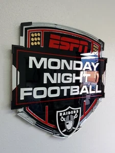 RAIDERS 3D SIGN art Brady man cave football display Las Vegas Nevada Monday Carr - Picture 1 of 12