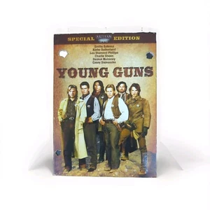 Young Guns Movie DVD 1988 Special Edition Emilio Estevez Charlie Sheen Western - Picture 1 of 6