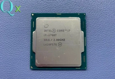 6Th Gen Intel Core i7 6700T Socket LGA 1151 CPU Processor 2.8GHz SR2L3 Quad Core - Image 1 of 2