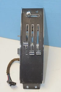 1967 Mustang Heater Control W/O A/C-Nice chrome- wiring harness - Picture 1 of 3
