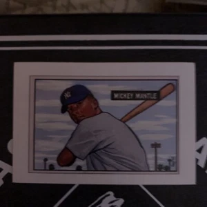 Mickey Mantle & Willie Mays 1989 Bowman Reprints In NM Condition. - Picture 1 of 12