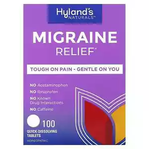 Migraine Relief, 100 Quick-Dissolving Tablets - Picture 1 of 4