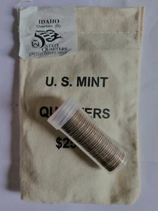 2007 P Idaho State Quarter One Full Roll From US Mint Bag BU - Picture 1 of 3