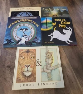 Lot Of 5 Hardcover Books Hickory, Dickory, Dock Robin Muller Suzanne Duranceau - Imagen 1 de 9