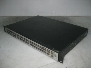 USED D-Link DGS-3100-48 48-PORT 10/100/1000Mbps & 4-Port Combo SFP SWITCH - Picture 1 of 10