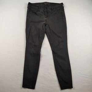 Jeans Torrid donna 12R nero vita alta jegging gamba dritta vita media - Foto 1 di 10