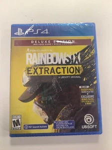 Tom Clancy's Rainbow Six Extraction Deluxe Edition PS4 PlayStation 4 NEW SEALED! - Picture 1 of 2
