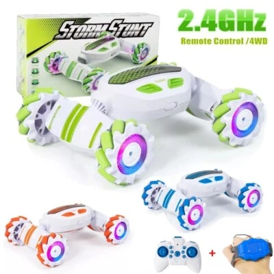 Car RC Stunt 4WD Hand Gesture Sensing Off Roader Remote Control Off-Road Gift US - Image 1 of 4