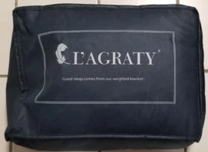 L'agraty Weighted Comforter/Blanket 60/80 Inch, 20 Lbs - White - Picture 1 of 3
