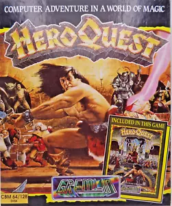 COMMODORE 64/128 -- HEROQUEST & RETURN OF THE WITCH LORD (GREMLIN - DISK) - Bild 1 von 10