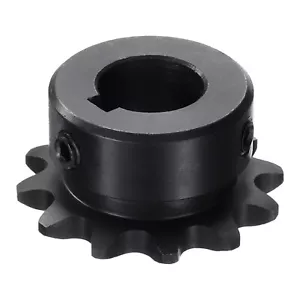 #35 Chain Roller Sprocket B Type, 5/8" Bore 12 Tooth, Keyway with Set Screws - Picture 1 of 5