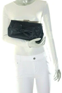 Brooks Brothers Clutch Tasche Satin Schleife schwarz - Bild 1 von 12