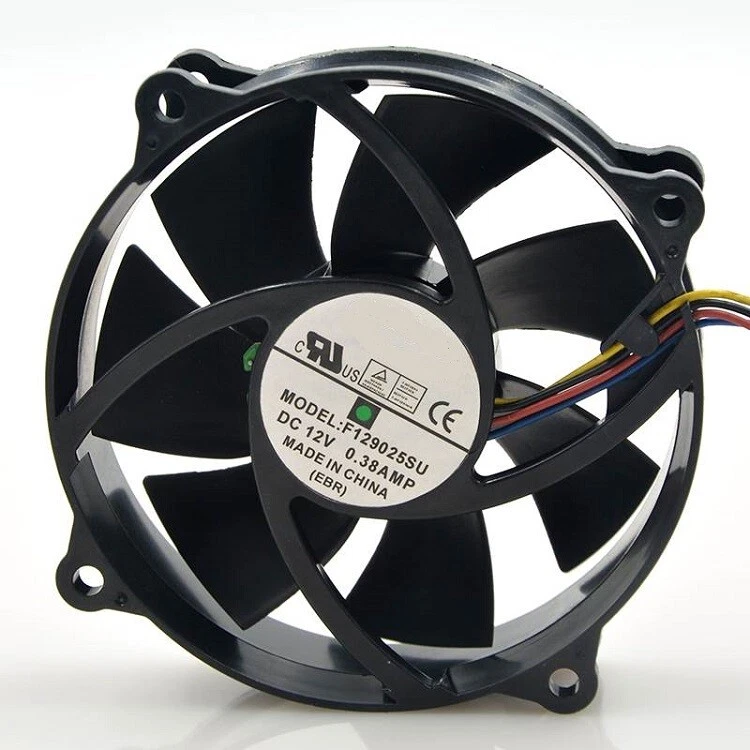 For EVERFLOW F129025SU 90*25mm 12V 0.38A 4pin PWM CPU Cooling fan - Image 1 of 1