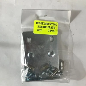JUEGO DE PLACAS DE REPARACIÓN DE MONTAJE EN BISAGRA 2 piezas (M225) - Imagen 1 de 3