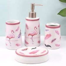 Ceramica Accessori Bagno Set Di 4, per Casa Multicolore S2