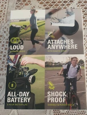 BRAVEN B105BBB Black Wireless Portable Bluetooth Speaker w/Action Mount -SEALED - Image 1 of 4