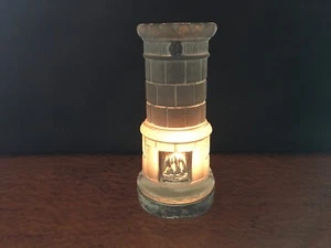 Nybro Swedish Crystal Tea Light Holder ‘Castle Fireplace’ - Picture 1 of 8