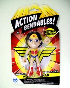 Nueva figura plegable de goma de DC Wonder Woman, doblables de acción - Imagen 1 de 2