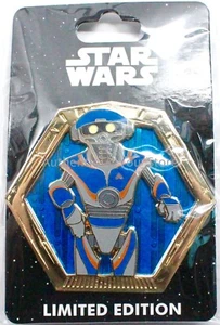 New 2017 Walt Disney Imagineering WDI Star Wars Tours Droids Ace AC-38 Pin LE300 - Picture 1 of 3