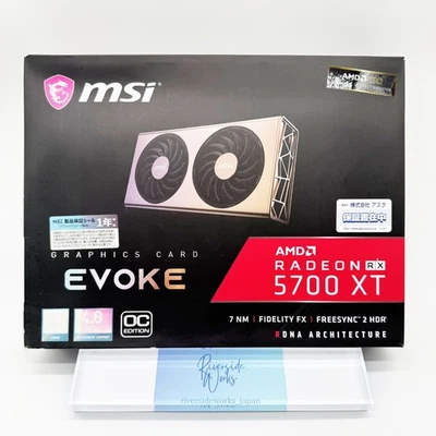 MSI Radeon RX 5700 XT EVOKE OC 8GB GDDR6 Graphics Card Used - Image 1 of 4
