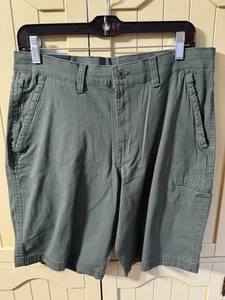 Pantalones cortos utilitarios multifunción resistentes a la intemperie WP para hombre talla 32 verde bolsillo de seguridad - Imagen 1 de 7