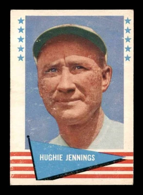 1961 Fleer #47 Hughie Jennings   VG/VGEX X3487211 - Image 1 of 3