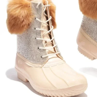 DIAMONTE LÍMITES SUPERIORES Talla: 10 Botines Impermeables Media Pantorrilla (Envío Rápido) Foto 1 de 4